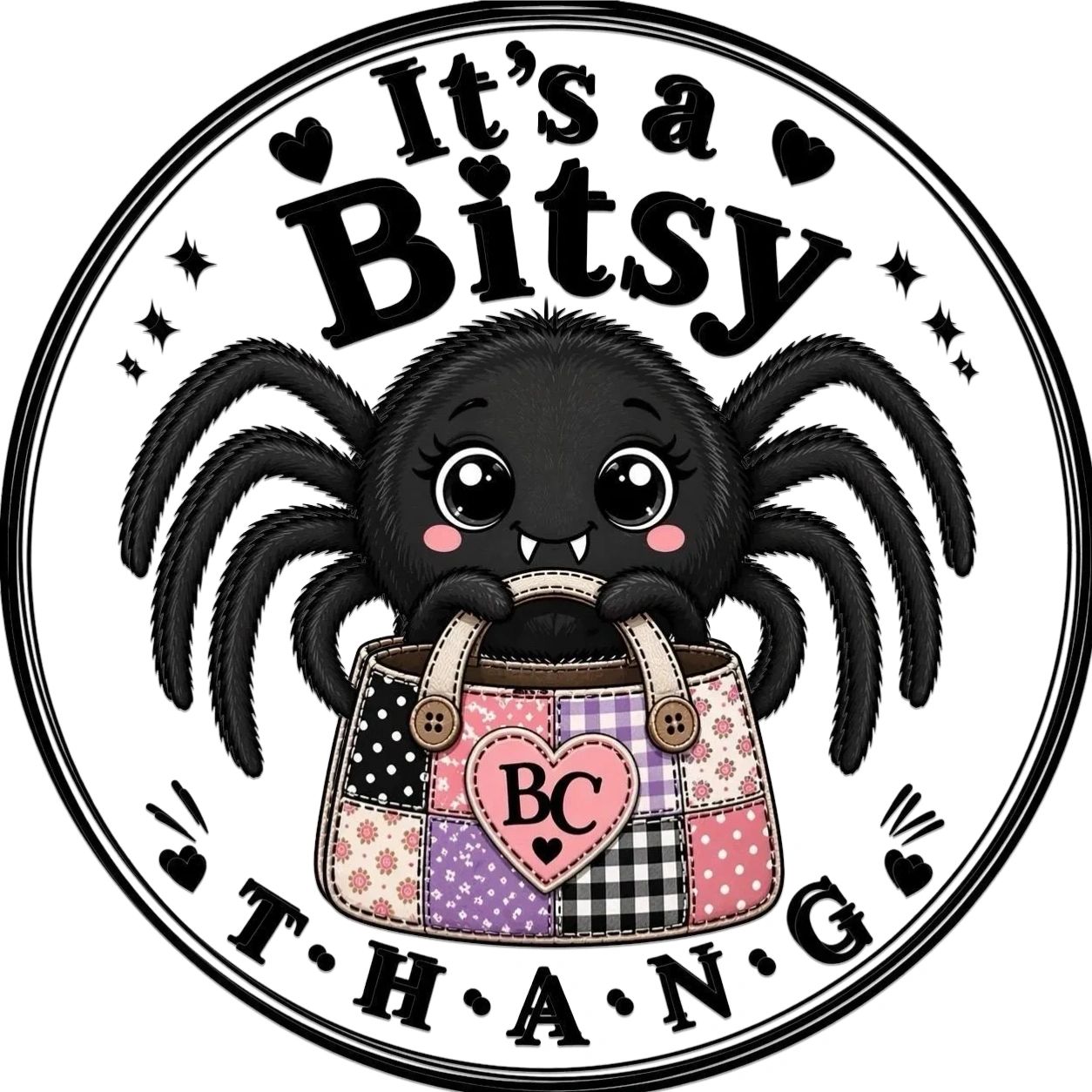 It's a Bitsy Thang logo badge